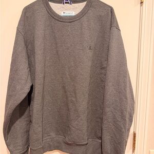 Champion Men's Charcoal Crewneck Sweater